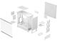 Кутии Fractal Design POP XL AIR RGB White TG Clear