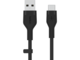 Кабели и Адаптери Belkin BOOST CHARGE Flex Silicone cable USB-A to USB-C - 2M - Black