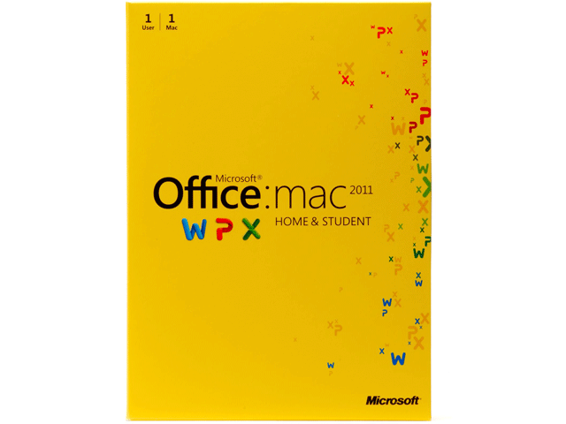 Офис програми Office Home and Student 2011 за  операционна система Mac