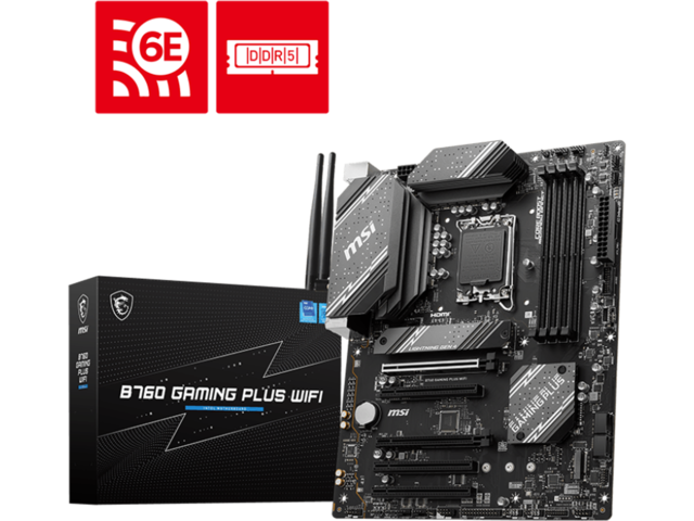 Дънни платки MSI B760 GAMING PLUS WIFI