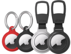 Джаджи Next One Silicone Clips & Aluminium Carabiners for AirTag - 4 pack