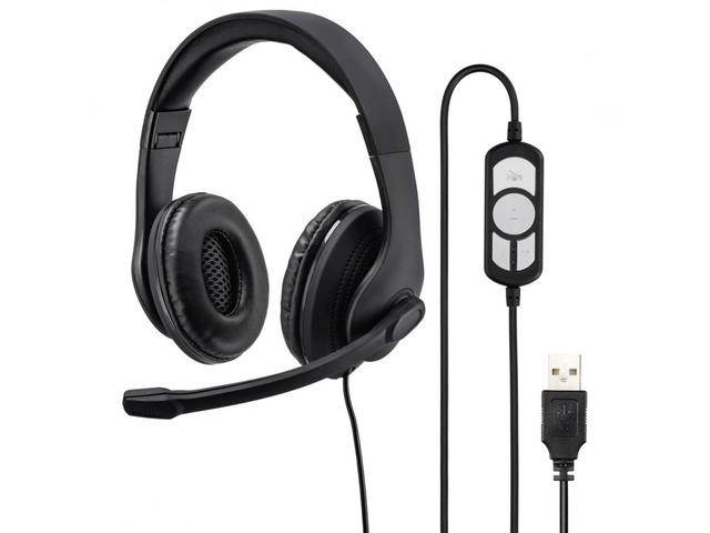 Слушалки Hama HS-USB300