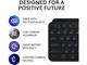 Клавиатури Logitech MX Keys S, US, Graphite