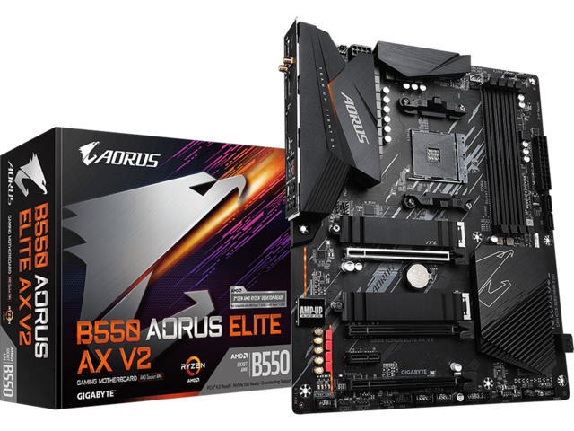 Дънни платки GIGABYTE B550 AORUS ELITE AX V2