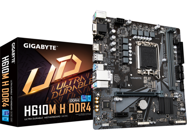 Дънни платки GIGABYTE H610M-H DDR4