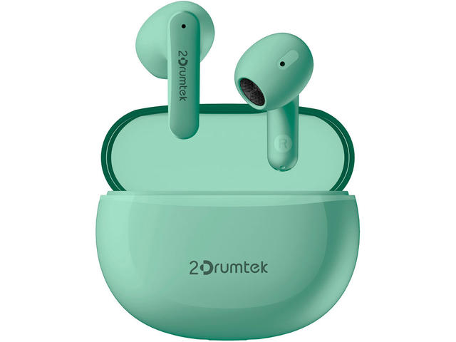 Слушалки A4tech B20 2Drumtek, True Wireless, Зелени