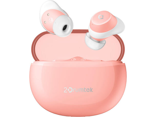 Слушалки A4tech B27 2Drumtek, True Wireless, Розови