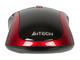 Мишки A4Tech N-360, в черно-червено