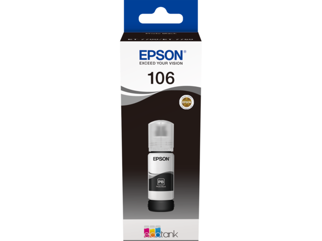 Консумативи Epson 106 EcoTank Photo Black ink bottle