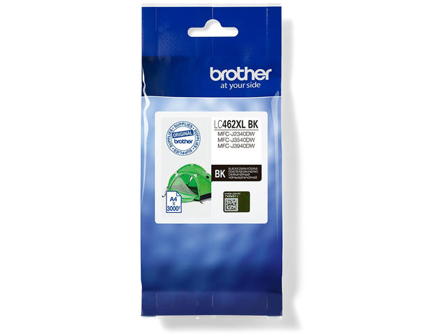 Консумативи Оригинален Brother LC462XLBK Black Ink Cartridge