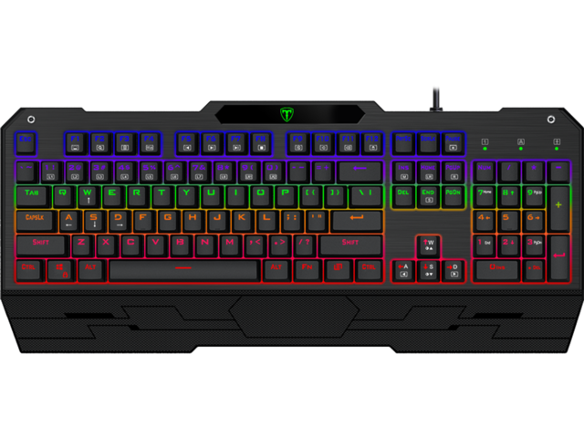 Клавиатури Redragon T-Dagger Battleship Rainbow T-TGK301