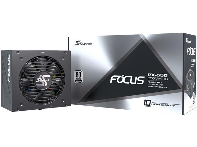 Захранвания за компютри Seasonic Focus PX 550