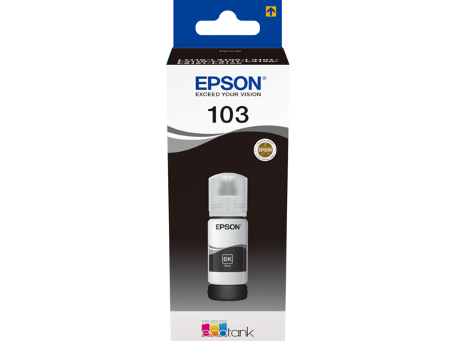 Консумативи Оригинален Epson 103 EcoTank Black