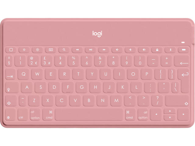 Клавиатури Logitech Keys-To-Go, UK, BLUSH PINK