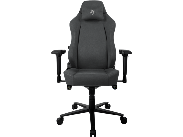 Геймърски столове Arozzi Primo Woven Fabric - Black - Grey logo