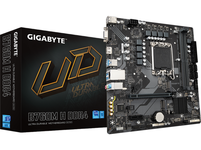 Дънни платки GIGABYTE B760M H DDR4