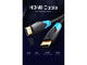 Кабели и Адаптери Vention Кабел HDMI v2.0 M / M 4K/60Hz Gold - 0.75M Black