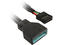 Кабели за компоненти Kolink адаптерен кабел USB 3.0 към USB 2.0