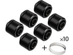 Фитинги EK-Quantum Torque STC-10/16 - Black 6 pack