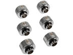 Фитинги Raijintek Pelias D161806 16mm 6 pack silver