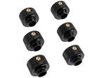 Фитинги Raijintek Pelias D161806 16mm 6 pack black