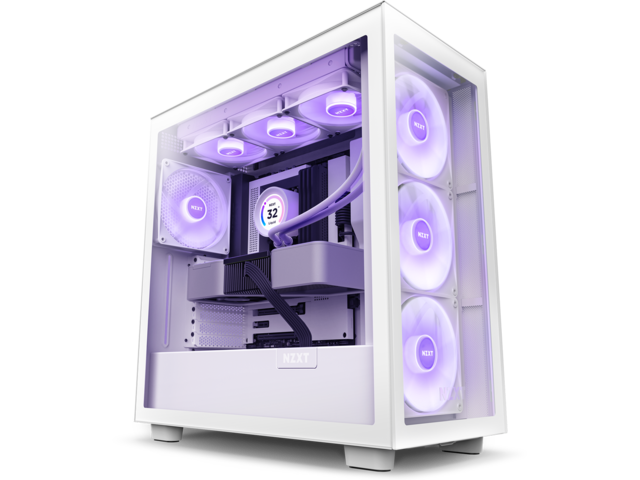 Кутии NZXT H7 Elite RGB Matte White 2023