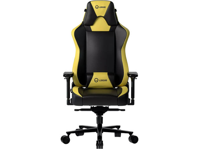 Геймърски столове Lorgar Base 311 Black + yellow