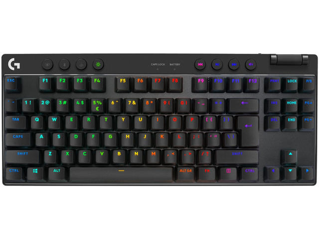 Клавиатури Logitech G PRO X TKL, US, Black