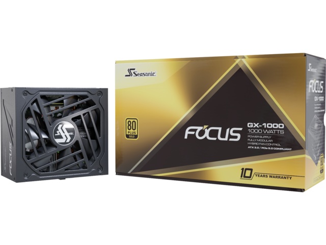 Захранвания за компютри Seasonic Focus GX-1000 ATX 3.0 PCIE5