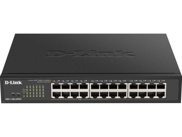 Мрежово оборудване D-Link DGS-1100-24PV2