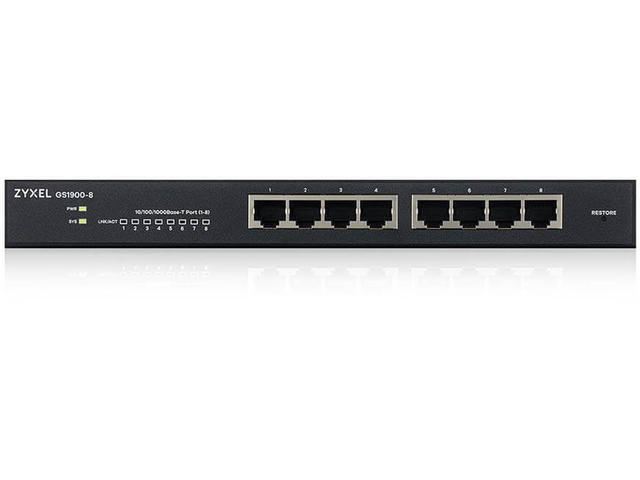 Мрежово оборудване ZyXEL GS1900-8 v2