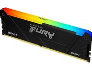 Оперативна памет 8GB DDR4 3200MT/s Kingston FURY BEAST Black RGB