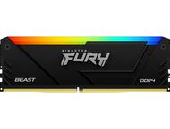 Оперативна памет 32GB DDR4 3200MT/s Kingston FURY BEAST Black RGB