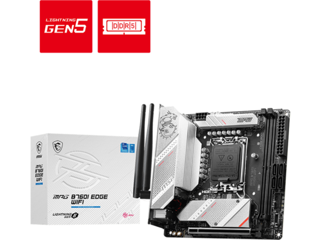 Дънни платки MSI MPG B760I EDGE WIFI