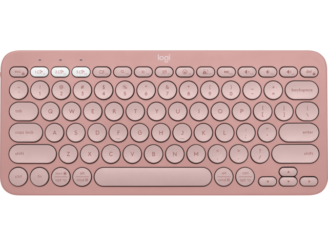 Клавиатури Logitech Pebble Keys 2, Tonal Rose
