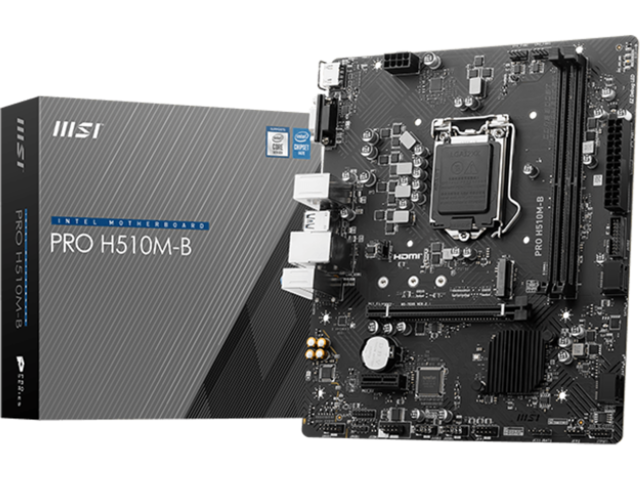 Дънни платки MSI PRO H510M-B 