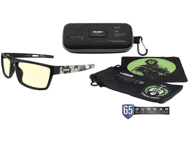 Компютърни очила GUNNAR x Call of Duty Tactical Edition Amber Gunnar-Focus - очила + калъф
