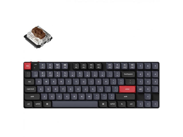 Клавиатури Keychron K13 Pro TKL Gatheron Brown Switch, Aluminium Frame