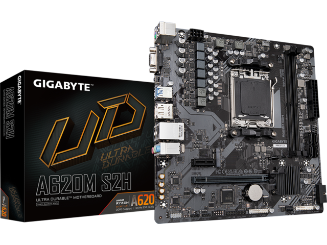 Дънни платки GIGABYTE A620M S2H