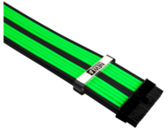 Кабели за компоненти 1stPlayer Custom Modding Cable Kit Black/Green - ATX24P, EPS, PCI-e