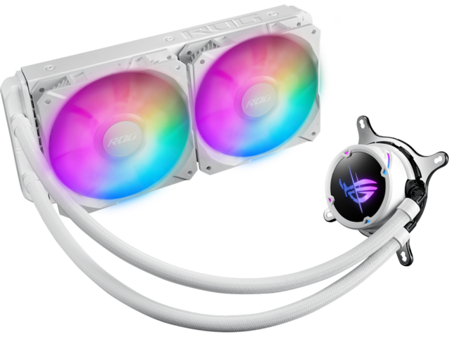 Охладители ASUS ROG STRIX LC II 240 ARGB White Edition