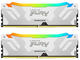 Оперативна памет 32GB (2x16GB) DDR5 8000 MT/s Kingston Fury Renegade RGB White