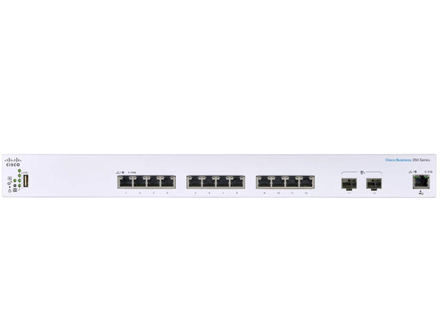 Мрежово оборудване Cisco CBS350-12XT-EU