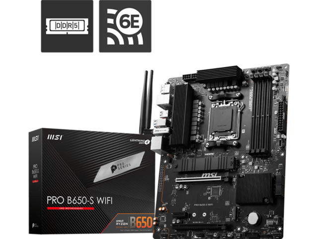 Дънни платки MSI PRO B650-S WIFI
