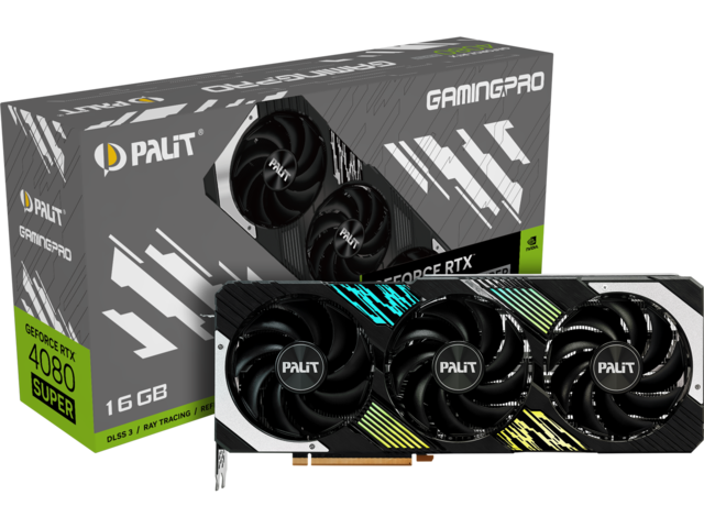 Видео карти Palit GeForce RTX 4080 SUPER GamingPro 16GB