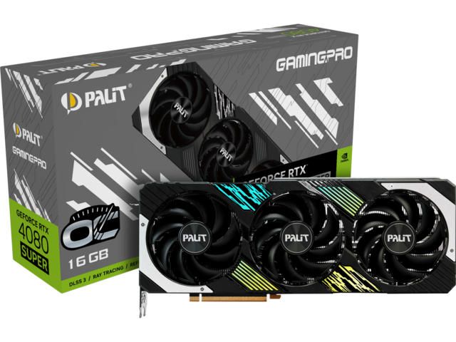 Видео карти Palit GeForce RTX 4080 SUPER GamingPro OC 16GB