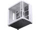 Кутии Jonsbo TK-2 2.0 White с извито стъкло