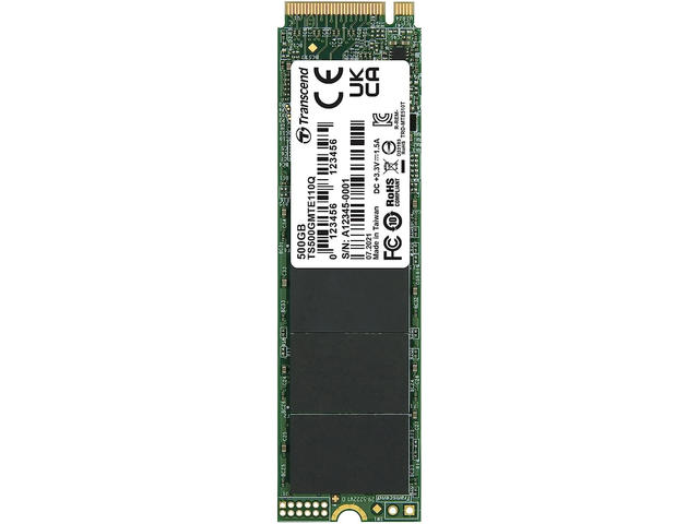 SSD 500GB SSD Transcend 110Q M.2 NVMe