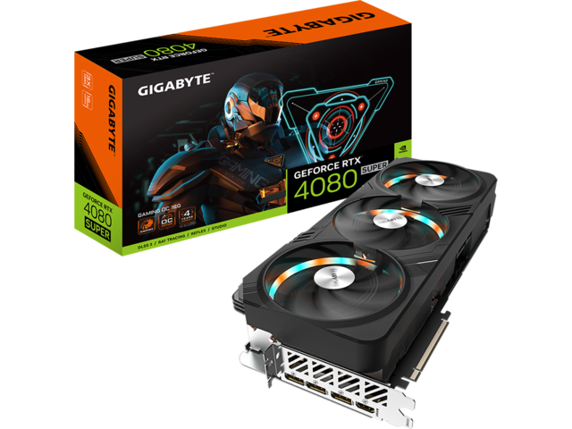 Видео карти GIGABYTE GeForce RTX 4080 SUPER GAMING OC 16GB