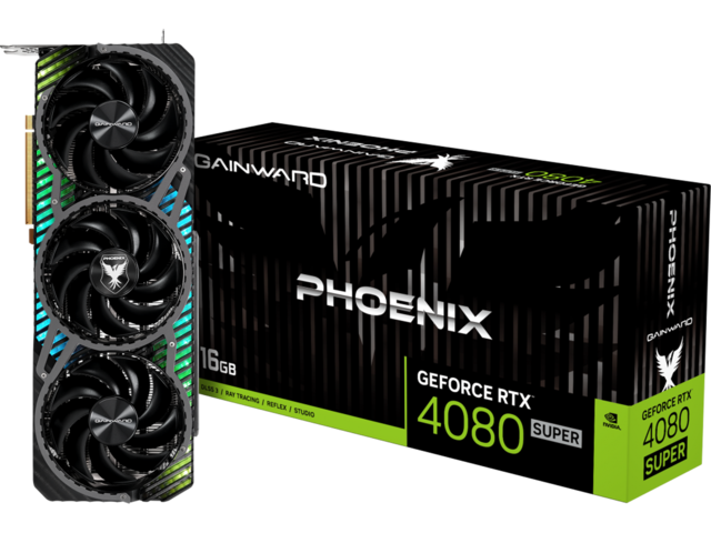 Видео карти GAINWARD GeForce RTX 4080 SUPER Phoenix 16GB